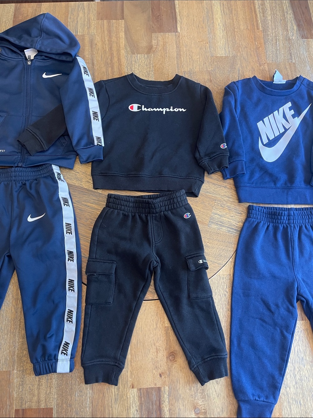 Toddler Nike and Champion Activewear Sets Bundle